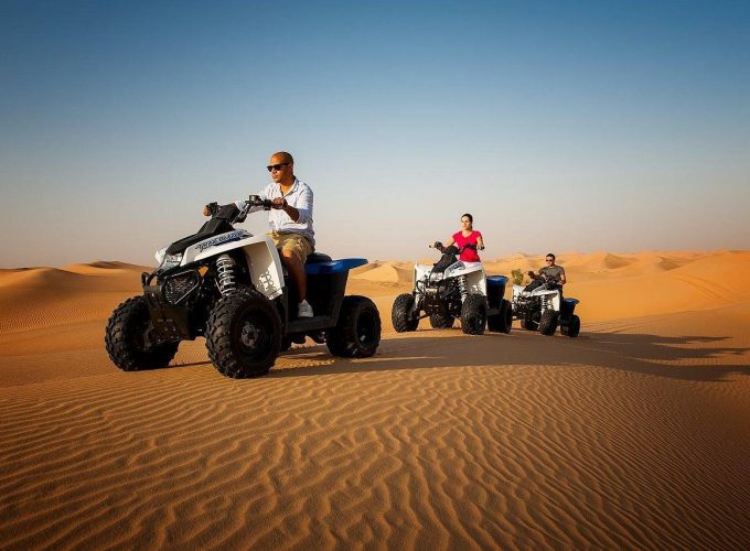 Desert Safari by Quad Bike around Pyramids (Sunset or Sunrise)