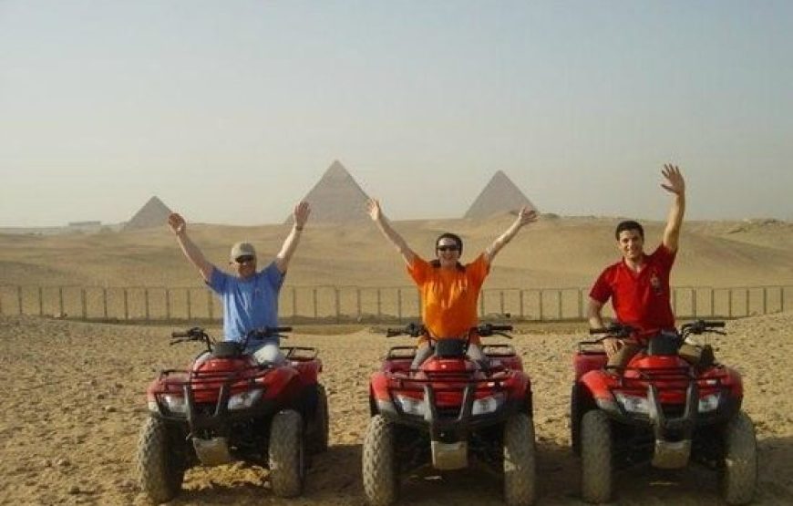 Desert Safari by Quad Bike around Pyramids (Sunset or Sunrise)