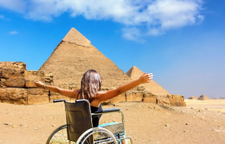 8 Days Cairo, Nile Cruise, Hurghada Wheelchair Tour Package