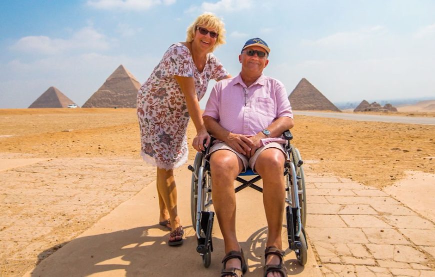 8 Days Cairo, Nile Cruise, Hurghada Wheelchair Tour Package