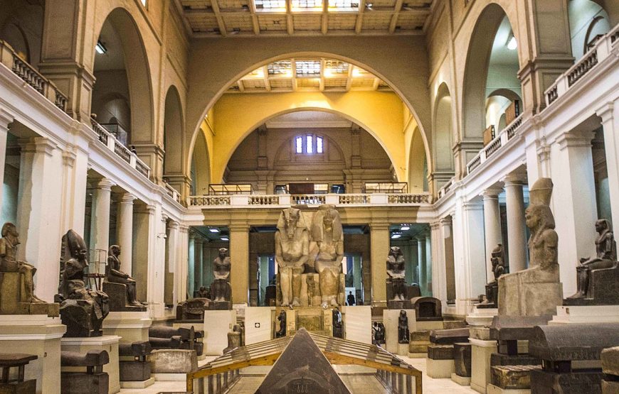 Day Tour to Egyptian Museum and National Museum of The Egyptian Civilization