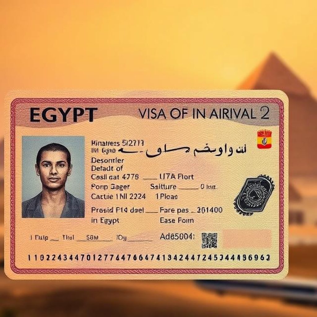 Egypt visa on arrival for Spain citizens
