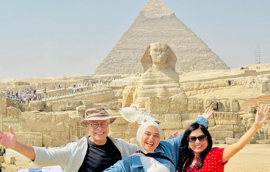Giza Pyramids, Sakkara & Grand Museum Tour