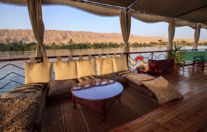 4 Days Dahabiya Nile River Cruise from Aswan to Luxor