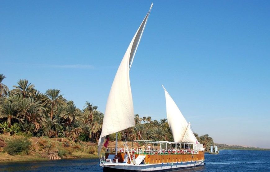 4 Days Dahabiya Nile River Cruise from Aswan to Luxor